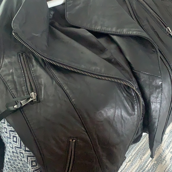 Michael Kors Leather Jacket - Picture 1 of 6